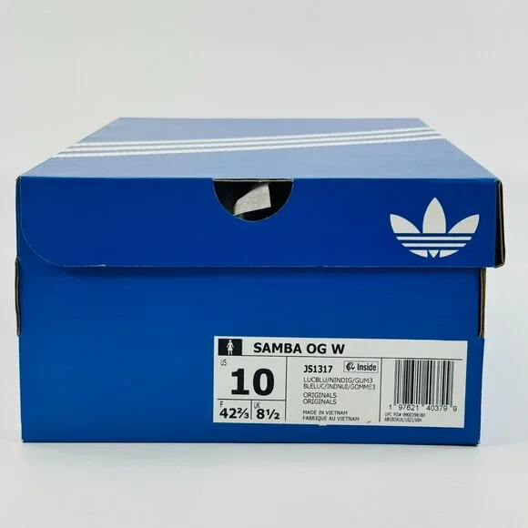 Adidas Women's Samba OG 'Lucid Indigo Pink' JS1317 Multi Size - Picture 16 of 16